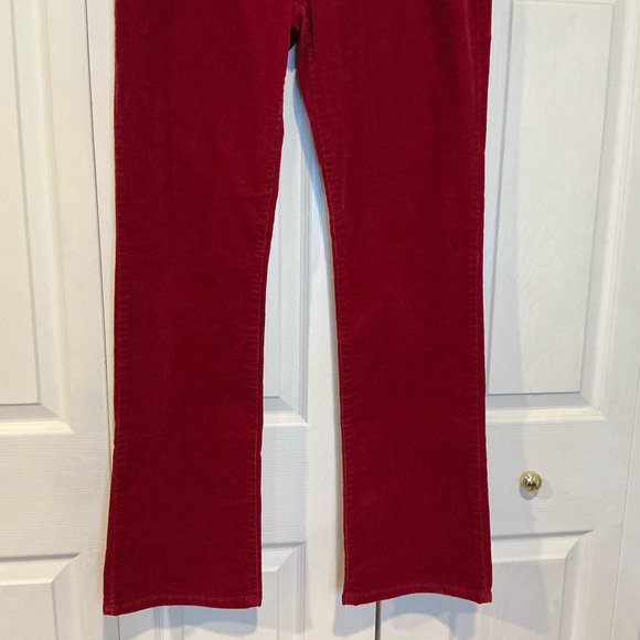 🐸🐸🐸 Ralph Lauren Red Corduroy Pants - Size 10 - Picture 3 of 7